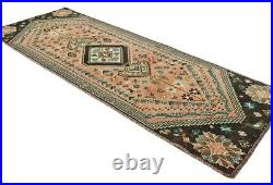 Rare Antique Tribal Vintage 3X9 Distressed Oriental Runner Rug Kitchen Carpet