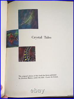 Rare Antique Vintage Children's Book CRYSTAL TALES Alice Coleno G Vanni 50's