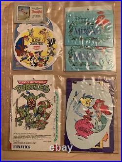 Rare Antique Vintage Misc Disney Collectible Tags Paper Plates Luggage Tags