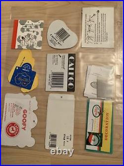 Rare Antique Vintage Misc Disney Collectible Tags Paper Plates Luggage Tags