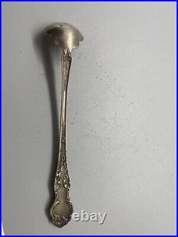 Rare Antique Vintage Wallace Sterling Violet Mustard & Mayonnaise Ladles