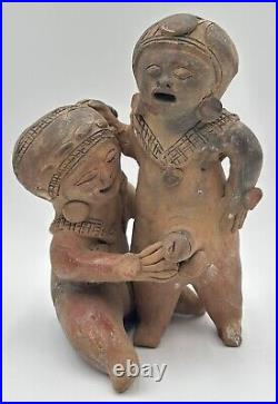 Rare Antique/vintage Mayan/mexican Erotica Art Sculptures/figurines Hand Made