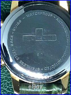 Rare Breitling TOP-TIME Panda Gilt Dial Chronograph Watch Ref. 810 Venus 178