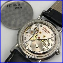 Rare Dial! Vintage 1960 Seiko Cronos J14021 Hand-Winding OH serviced #1259