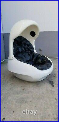 Rare Mod 60's Hollen Manufacturing Stereo Egg Chair So Cool