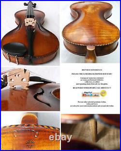 Rare Old Gusetto Violin Video Antique German Guseto 223