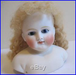 Rare Pale Bisque, Belton Type Doll, Solid Dome, Turned Shoulder, Closed Mouth
