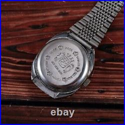 Rare SICURA JUMP HOUR Vintage SERVICED Mechanical 1970s SWISS MADE Wrist Watch