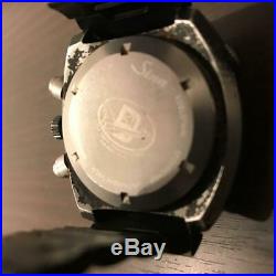 Rare SINN Space Chronograph black dial Ref. 142. BS Cal. 5100 Lemania Men's Watch