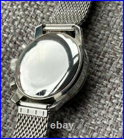 Rare Serviced Heuer Autavia GMT Chrono Pepsi Bezel Watch 2446C Great Investment
