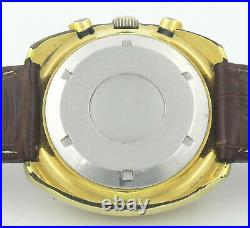Rare TISSOT Navigator Chronograph Yachting Lemania 1341 Mens Wrist Watch 1974