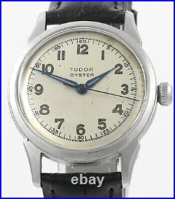 Rare TUDOR Oyster Devon 4540 Stainless Steel 1950's Vintage Mens Wrist Watch