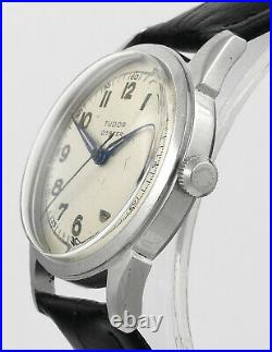 Rare TUDOR Oyster Devon 4540 Stainless Steel 1950's Vintage Mens Wrist Watch