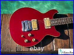 Rare VINTAGE 1985 Gibson Les Paul Spirit II XPL Candy Apple Red Metallic -OHSC