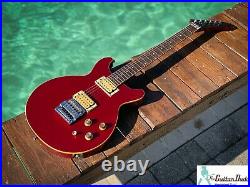 Rare VINTAGE 1985 Gibson Les Paul Spirit II XPL Candy Apple Red Metallic -OHSC