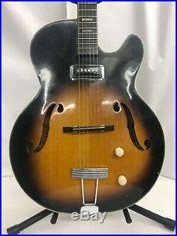 Rare Vintage 1960 Regal 270 Meteor Archtop Made by Harmony