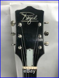 Rare Vintage 1960 Regal 270 Meteor Archtop Made by Harmony