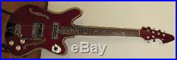 Rare Vintage 1960 Teisco Del Rey Coronado Guitar (EP-10T Thinline) MIJ Japan