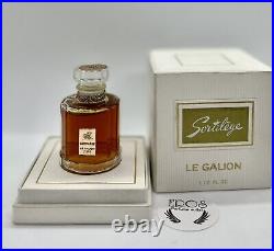 Rare! Vintage 1960's SORTILEGE LE GALION France 1/2 fl oz Perfume Parfum