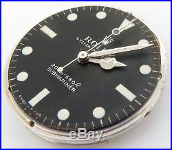 Rare Vintage 1967 Rolex Submariner 5513 Steel Watch cal 1520