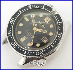 Rare Vintage 1969 Seiko 300m High Beat 36000 Steel Mens Diver Watch 6159 7001