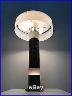 Rare Vintage 1970's Paul Mayen Attr Lucite Column Table Lamp Mid Century Modern
