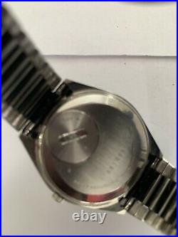 Rare Vintage, 1970's Seiko SQ 7546-814LT Stainless Steel Men's Watch. F/S