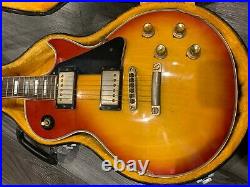 Rare Vintage 1975 Ibanez Custom Les Paul Electric Guitar with Case