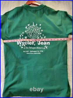 Rare Vintage 1998 Fugees Wyclef Jean Penn State Hip Hop Concert Shirt Mens Large