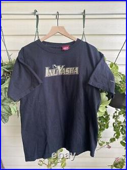 Rare Vintage 2005 inuyasha double sided anime t shirt