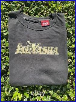 Rare Vintage 2005 inuyasha double sided anime t shirt