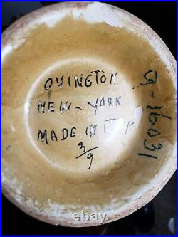 Rare Vintage Antique #3 OF 9 Italian Cherub Putti Vase Signed OVINGTON ITALY Vtg