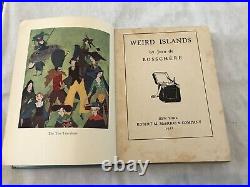 Rare Vintage Antique Book Weird Island Jean de Bosschere McBride & Co. 1922