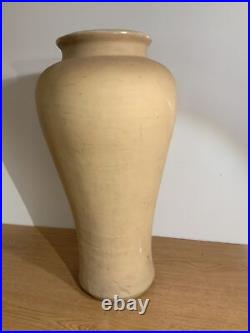 Rare Vintage Antique Large 17 Fulper Pottery Pedestal Floor Vase