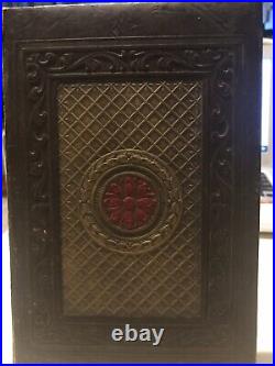 Rare Vintage Antique Unused Address Book Leather Bound