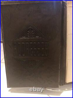 Rare Vintage Antique Unused Address Book Leather Bound