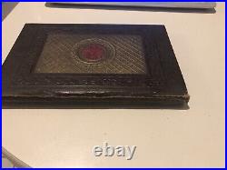 Rare Vintage Antique Unused Address Book Leather Bound