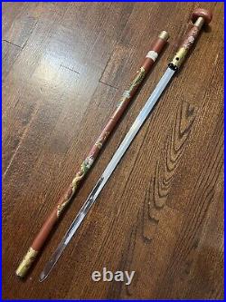 Rare Vintage Cloisonne Sword