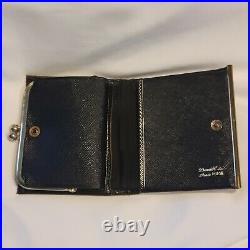 Rare Vintage Daniel De Paris Wallet with Vintage Fortune Cookie Prediction