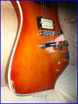 Rare Vintage HONDO PAUL STANLEY ICEMAN Type Electric Guitar