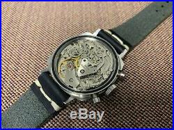 Rare Vintage Heuer Camaro 73643 NT Chronograph Exotic Dial Watch ONTHEDASH