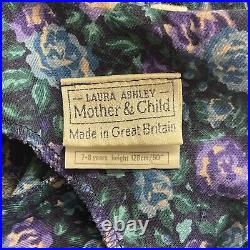 Rare Vintage Laura Ashley Mother Child Dresses Pair Cottage Prairy Mom Daughter