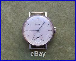 Rare Vintage Longines Calatrava 1940's Military cal 12.68z Hand Wind Steel Watch
