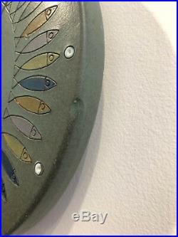 Rare Vintage Meridian Fish Clock Howard Miller Bitossi George Nelson Mid Century