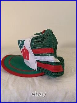 Rare Vintage Mountain Dew Trucker Hat With Three Stipes 1970s