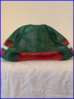 Rare Vintage Mountain Dew Trucker Hat With Three Stipes 1970s