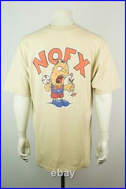 Rare Vintage NOFX Hardcore Punk Band T-Shirt XL