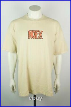 Rare Vintage NOFX Hardcore Punk Band T-Shirt XL
