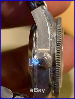 Rare, Vintage OMEGA SEAMASTER 60 BIG CROWN AUTOMATIC 24 Jewels 566.024 25.5mm