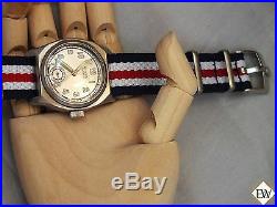 Rare Vintage ROLEX OYSTER SpeedKing Watch Silver Dial Marconi CIRCA 41 WWII